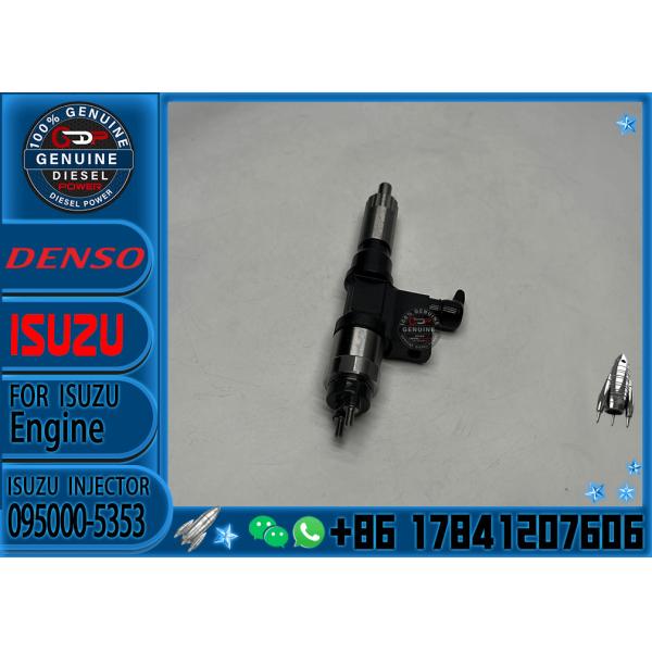 6pcs Denso Fuel Injector 095000-5353 8-97601156-1 Compatible with Isuzu Diesel Engine 7.8L 6HK1 4HK1