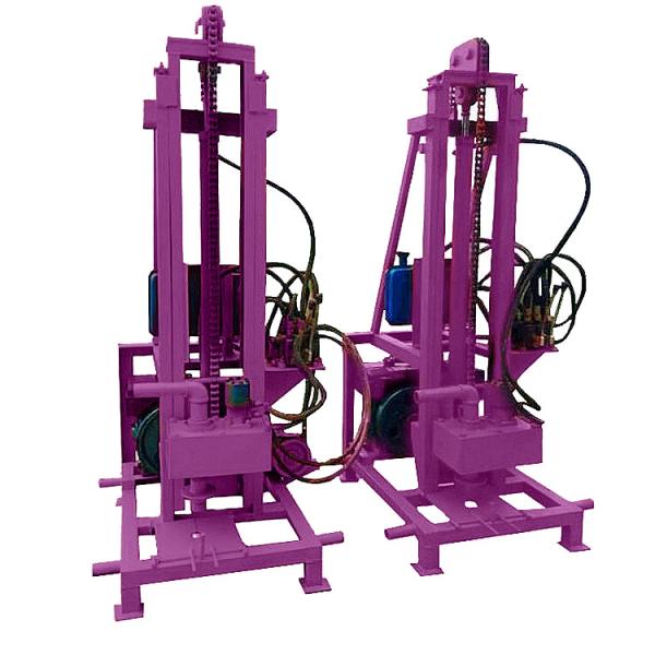 Portable Water Well Drilling Rigs Bore Hole 120m Deep Water Drilling Rig Machine