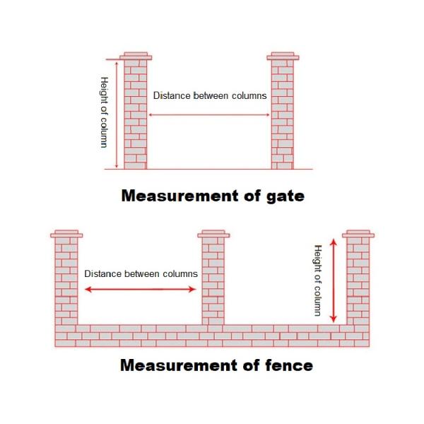 Galvanized Decorative Laser Cutting Gate Design Powder Coated