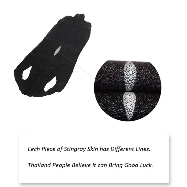 Authentic Stingray Skin Men's Large 15'' inch Passcode Briefcase Genuine Crocodile Leather Top-handle Male Totes Purse