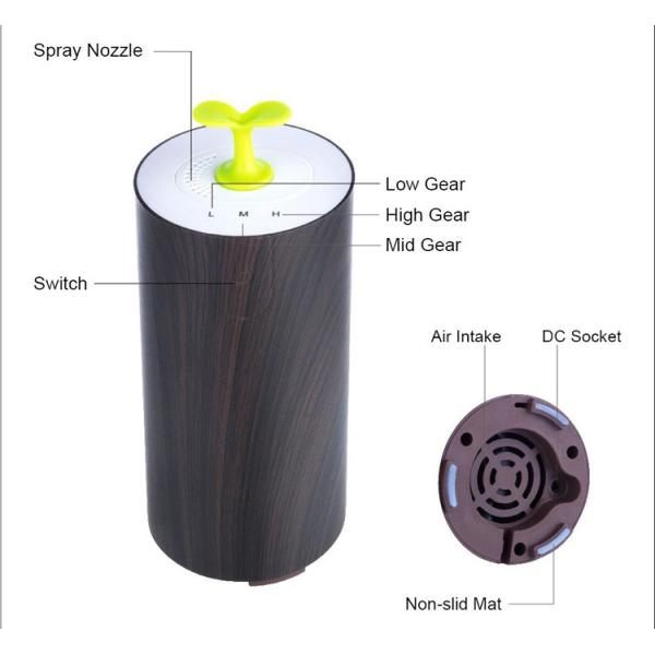 Wood Grain Aromatherapy Essential Oil Diffuser For Air Fresh