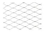 Custom Druable Aviary Wire Panels 1.6mm Stainless Steel Cable Net Zoo Enclosure