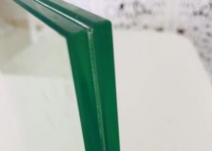China Toughened Laminated Safety Glass , 0.38PVB 6mm Laminated Window Glass wholesale