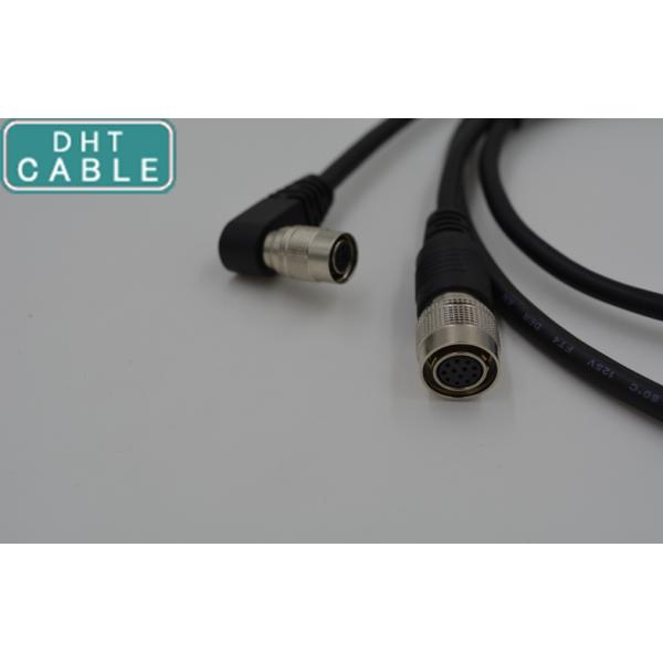 Hirose 6pin to DB9 Cable Custom for Sorting Machine 90 Degree HRS 6S Available