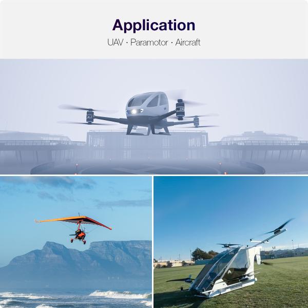 45'' Carbon Fiber Propeller For Maximum Thrust Output Multi Rotor Drone