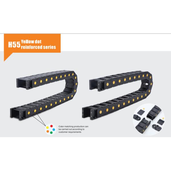 DOWE Micro Drag Chain H55X60 Cps Plastic PA66 Cable Chain