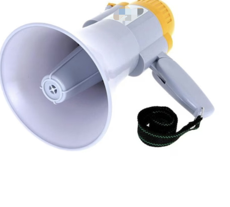 China Handheld 25W Portable Megaphone Speaker Handheld Megaphone Bullhorn For Training Activities wholesale