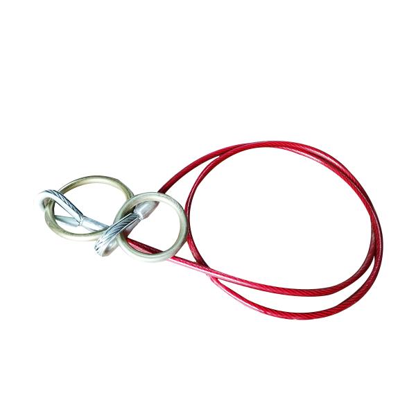 Galvanized High Carbon Steel Fall Protection Anchor Sling Cable