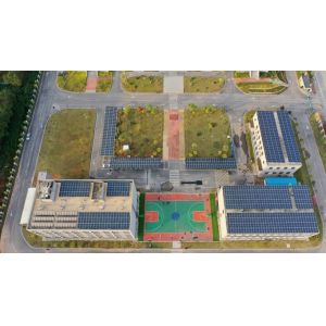 HDG Steel Ballasted Solar Mounting Systems Photovoltaic Flat Roof Racking