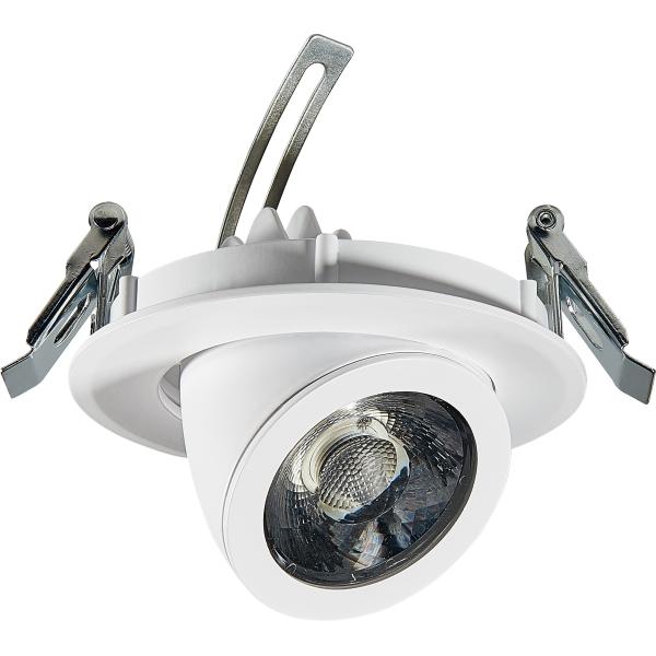Catering shops indoor Elephant trunk COB spotlight Triac dimmable 7W adjustable led recessed lighting