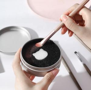 China PPI Filter Sponge Remover Cleaning Iron Box Makeup Powder Brush Washing Cosmetic wholesale