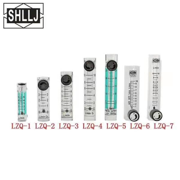 Panel Type Glass Flow Meter Rota Flowmeter For RO System Accessories Water Treatment