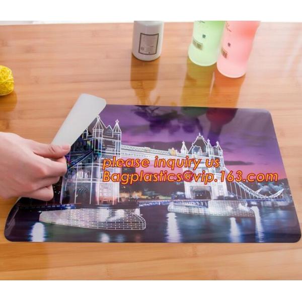 Promotional PP/PVC Placemat Table Mat With Good Quality,vinyl weven decorative PVC placemats recycled table mat,Silicon
