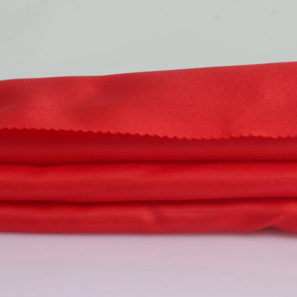 75gsm75d * 75D recycled polyester twill taffeta fabric breathable for reusable bags