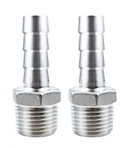 China 5/16 Hose Barb X 1/2 Male NPT Stainless Steel Pipe Fitting wholesale