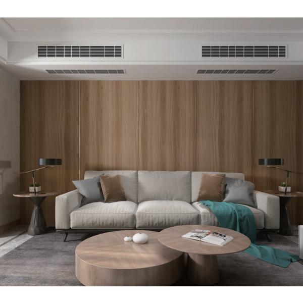 Indoor Fluted Slat Pvc Wall Board Cladding Texture Slat SPC Wall Panel