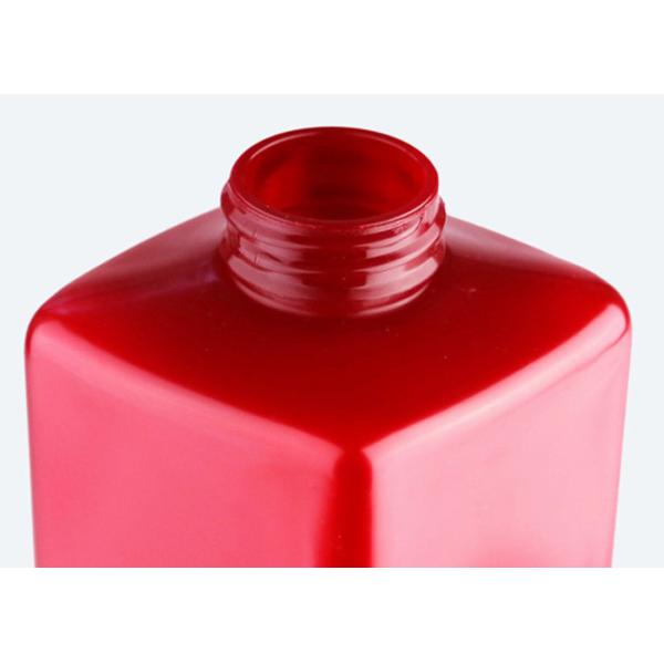 PET Plastic Custom Cosmetic Shampoo Bottles 500ml With Lotion Pump