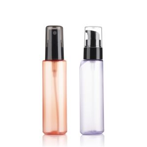 Frosted 60ML PET Bottle Customization Eco Friendly Cosmetic Bottles
