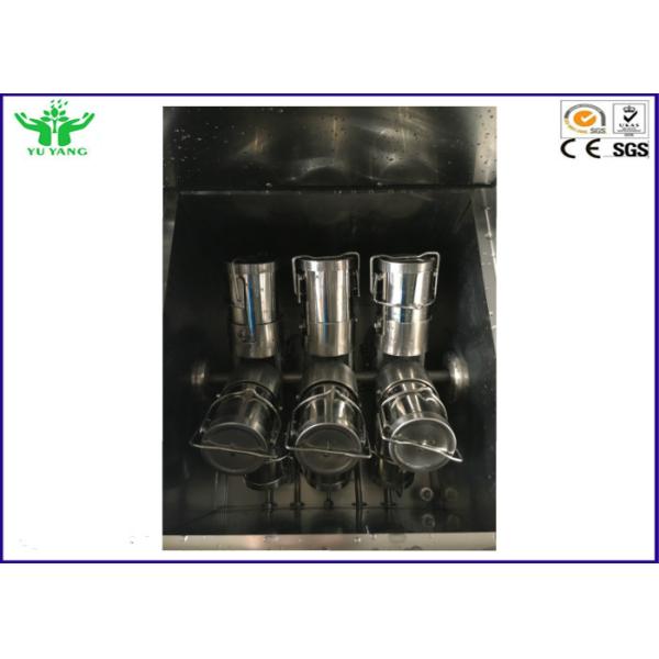 Ac 380v Colour Washing Fastness Tester 40 ± 2r / Min Rotation Speed