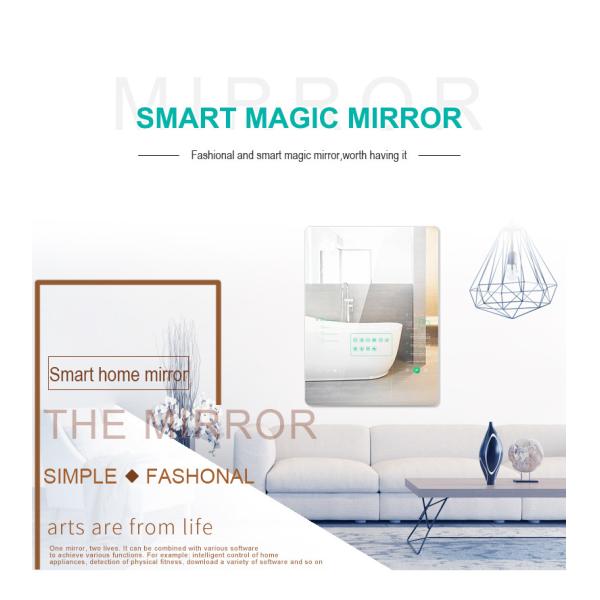 Hotel Video News Magic Anti Fog Touch Screen Smart Mirror