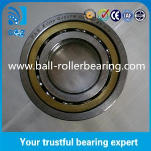 China QJ207M Four Point Angular Contact Ball Bearing 17mm Height With Brass Cage on sale