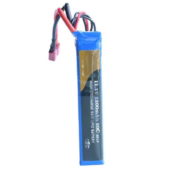China 11.1V 25C 1200mAh Airsoft Lipo Battery 3S Stick Battery For Airsoft Guns Rifle wholesale