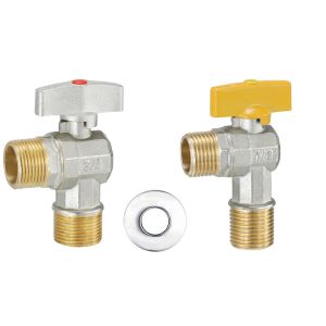 Customizable Design Wash Basin Angle Valve Sanitary Angle Valve 15mm