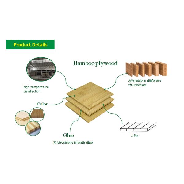 Direct Niska Cena 9mm Thick Bamboo Plywood with Modern Design Style and OEM/ODM Logo