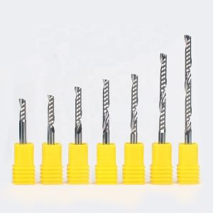 Buy cheap Customizable Single Flute End Mill CNC Cutter Bit for Wood & Acrylic Milling from wholesalers