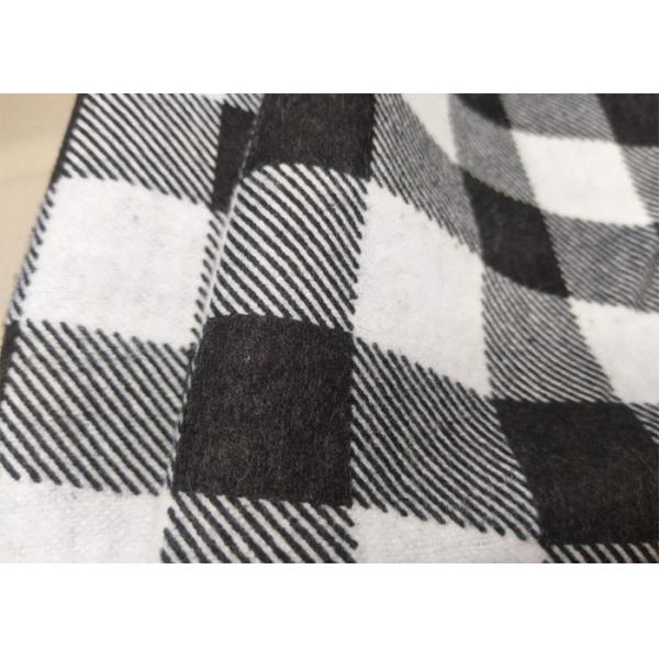 100gsm 100 Cotton Plaid Flannel Fabric Shirting Fabric