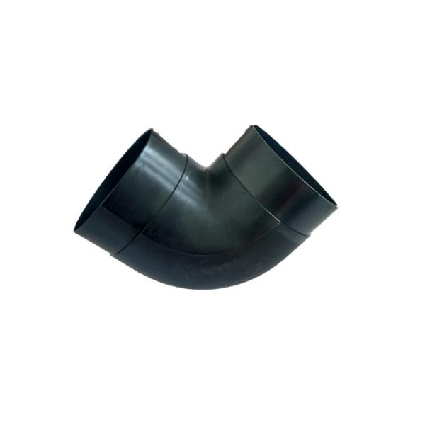 Heater Spare Parts Black Elbow Corrugated Plastic Pipe For 2KW Air Parking Heater Ducting