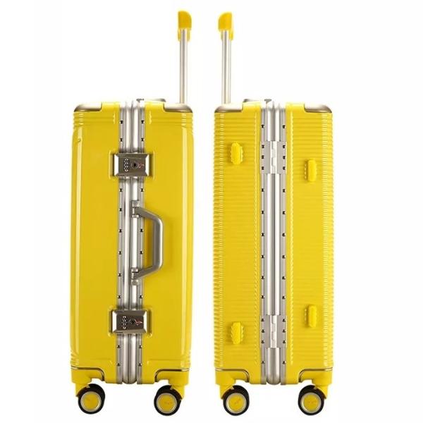 20'' Waterproof Travel Luggage Weight Scale Custom Travelling Hard Trolley Suitcase Handle PC Case