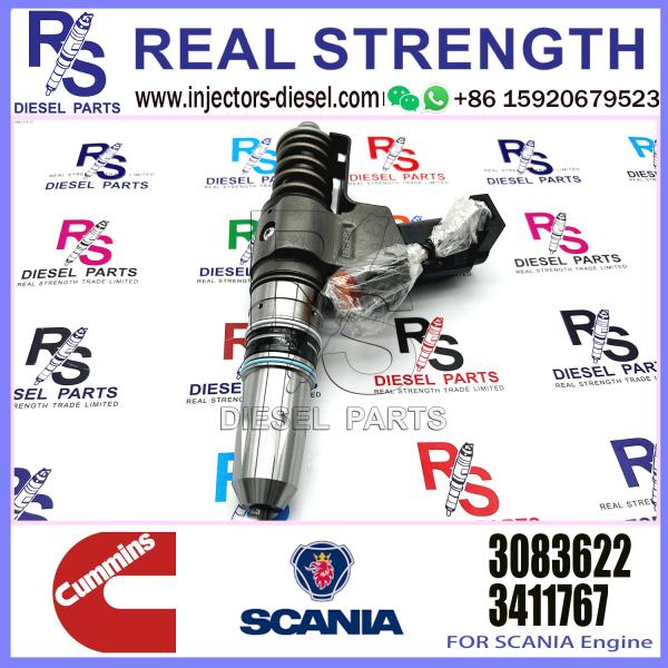 Common rail injector fuel injecto 3083622 3411767 3618300 3411767 3083846 3411759 3411764 for N14 Excavator