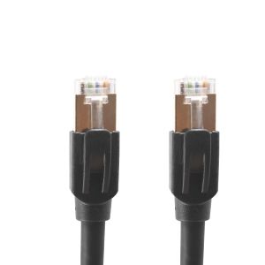 China SSTP 40G Cat 8 Patch Cord RJ45 5G Cable 2000MHz 30 Ft Cat 8 Ethernet Cable on sale