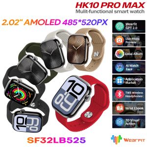 HK10 Pro Max 4G bluetooth Smartwatch ChatGPT AMOLED Screen