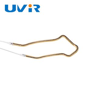 China 3D Gold Coated Quartz Infrared Heating Lamp Tube 150-6000W wholesale