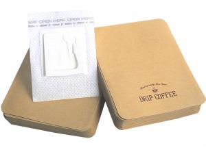 China Disposable Cup Hanging Ear Drip Coffee Filter Bags 9.0x7.4 cm wholesale