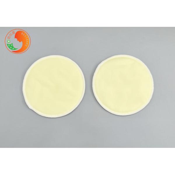 Leakproof Washable Breast Pads Skin Friendly With Round Shape