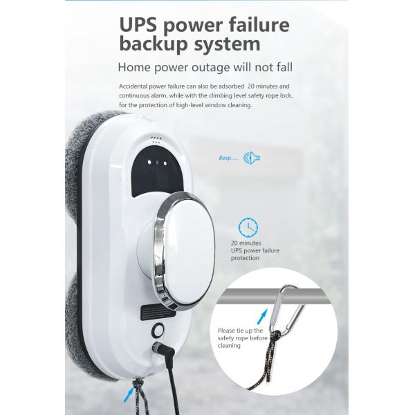 Huidi HCR-01 Window Cleaner Robot Automatic Glass Cleaning Robot for Smooth Surfaces