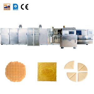 China Customized 1.0hp Automatic Wafer Making Machine With 51 Baking Plates wholesale