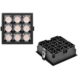 China White Black 25 Watt LED Recessed Downlight 25 Watt 100 - 277VAC 50 60Hz wholesale