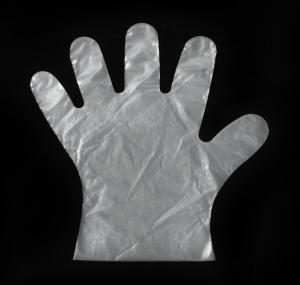 China CPE Disposable Plastic Gloves Dust Free For Catering Cleaning on sale