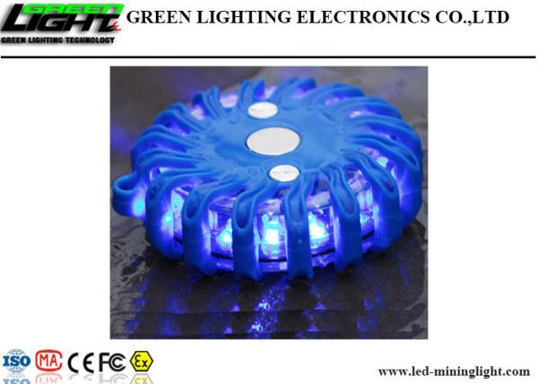 Quality 35hrs Working Time Led Flashing Warning Lights Rechargeable 9 Kinds Lighting Modes for sale