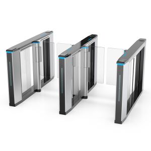 China Fastlane Optical Turnstiles , Office Building Turnstiles For Access Control wholesale