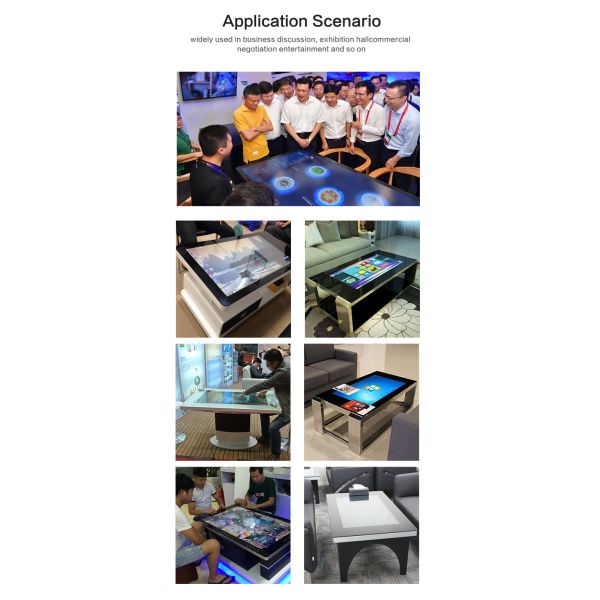 55-inch New Generation Multifunctional Furniture Smart Query Interactive Desktop Capacitive Touch Table