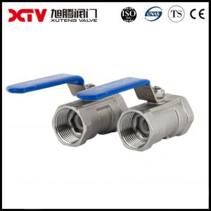 China Xtv 1/2 Industrial Handles Stainless Steel 1PC Threaded Ball Valve Driving Mode Manual wholesale