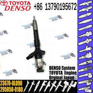 China 295050-0180 Common Rail Fuel Injector OEM For TOYOTA Hilux 2KD-FTV wholesale