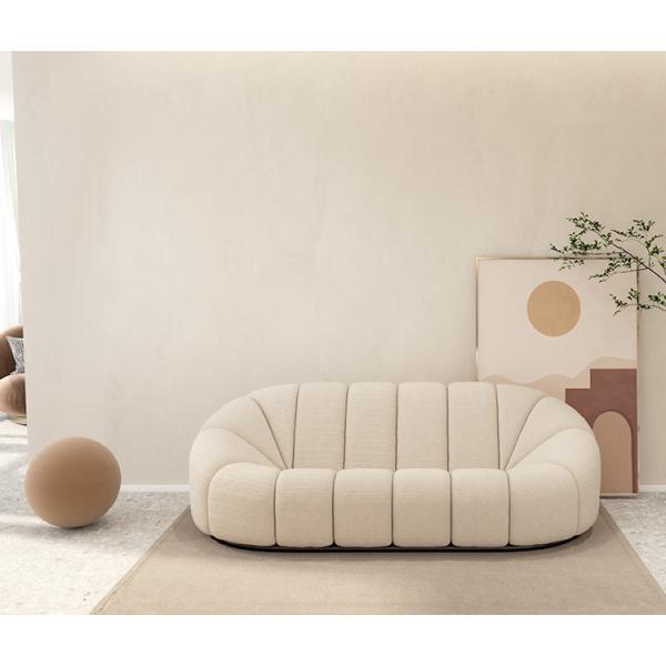 Chenille Modern Fabric Sofa Set Minimalist Fabric ODM 3 1 sofa set