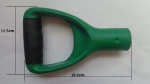 China plastic D-Grip Handle with soft grip,shovel/spade/fork/rake/broom handle grip wholesale