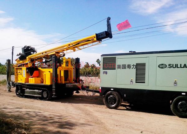 Quality 400m Water Well Drilling Equipment With Eaton Hydraulic Motor 12T Feed Force for sale
